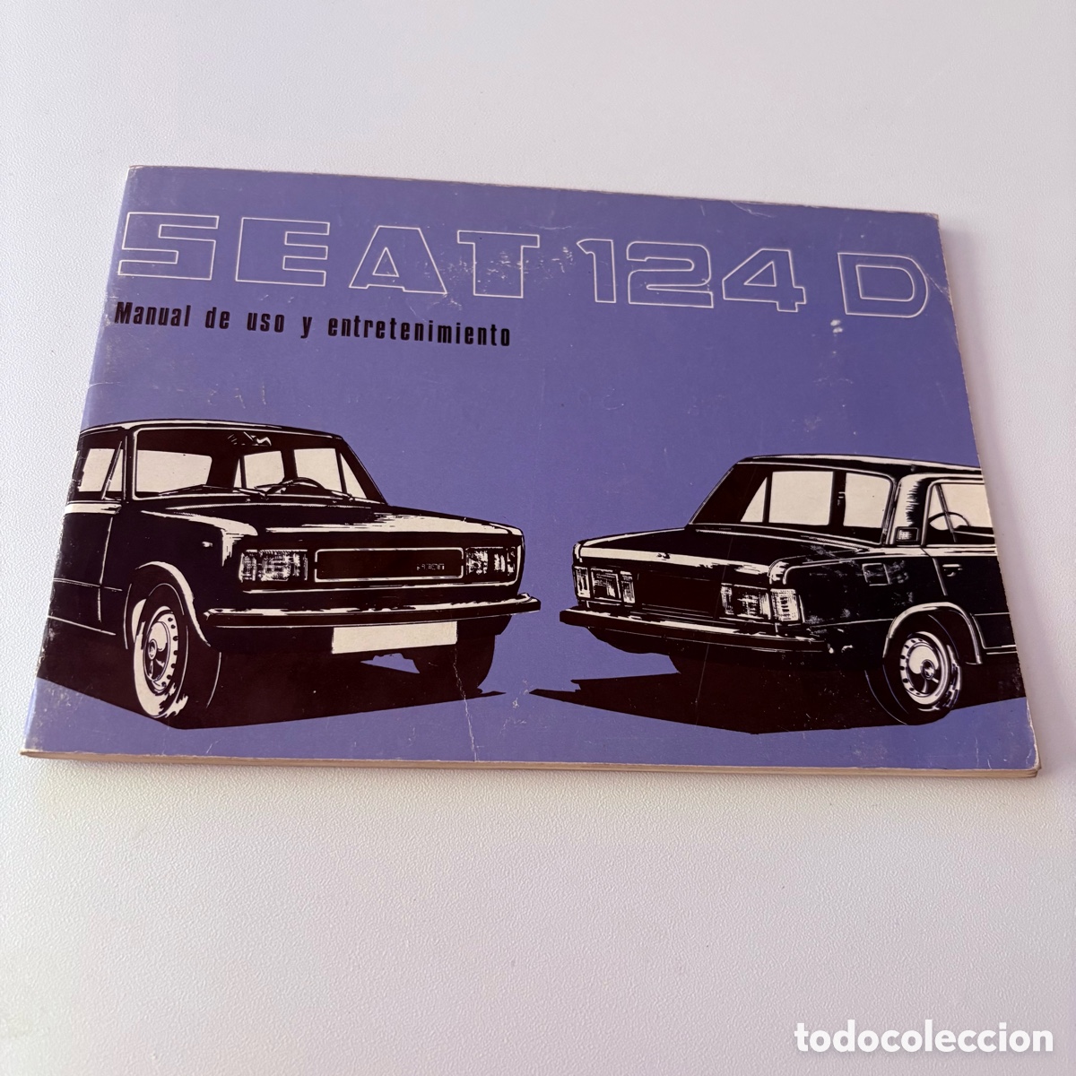 Voitures et Motocyclettes: Manual de uso y entretenimiento Seat 124 d de 1977