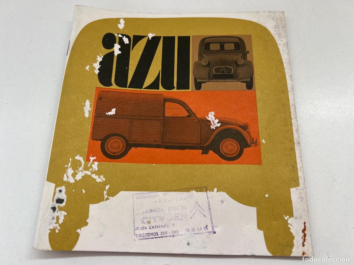 Coches y Motocicletas: CATALOGO ORIGINAL CITROEN 2 CV AZU 1964