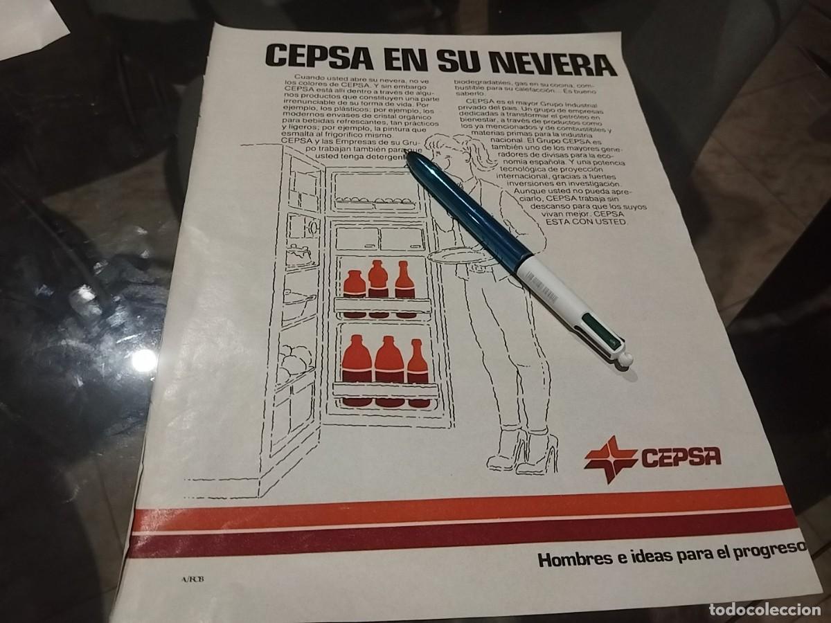 Coches y motocicletas: CEPSA ANUNCIO PUBLICIDAD REVISTA 1981 BONITO PARA ENMARCAR