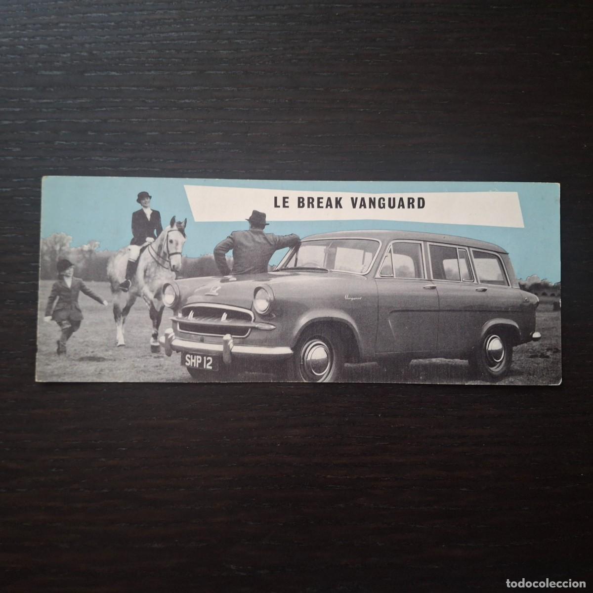 Coches y motocicletas: 1956 STANDARD VANGUARD BREAK - FOLLETO CATALOGO PUBLICIDAD - FRANCES