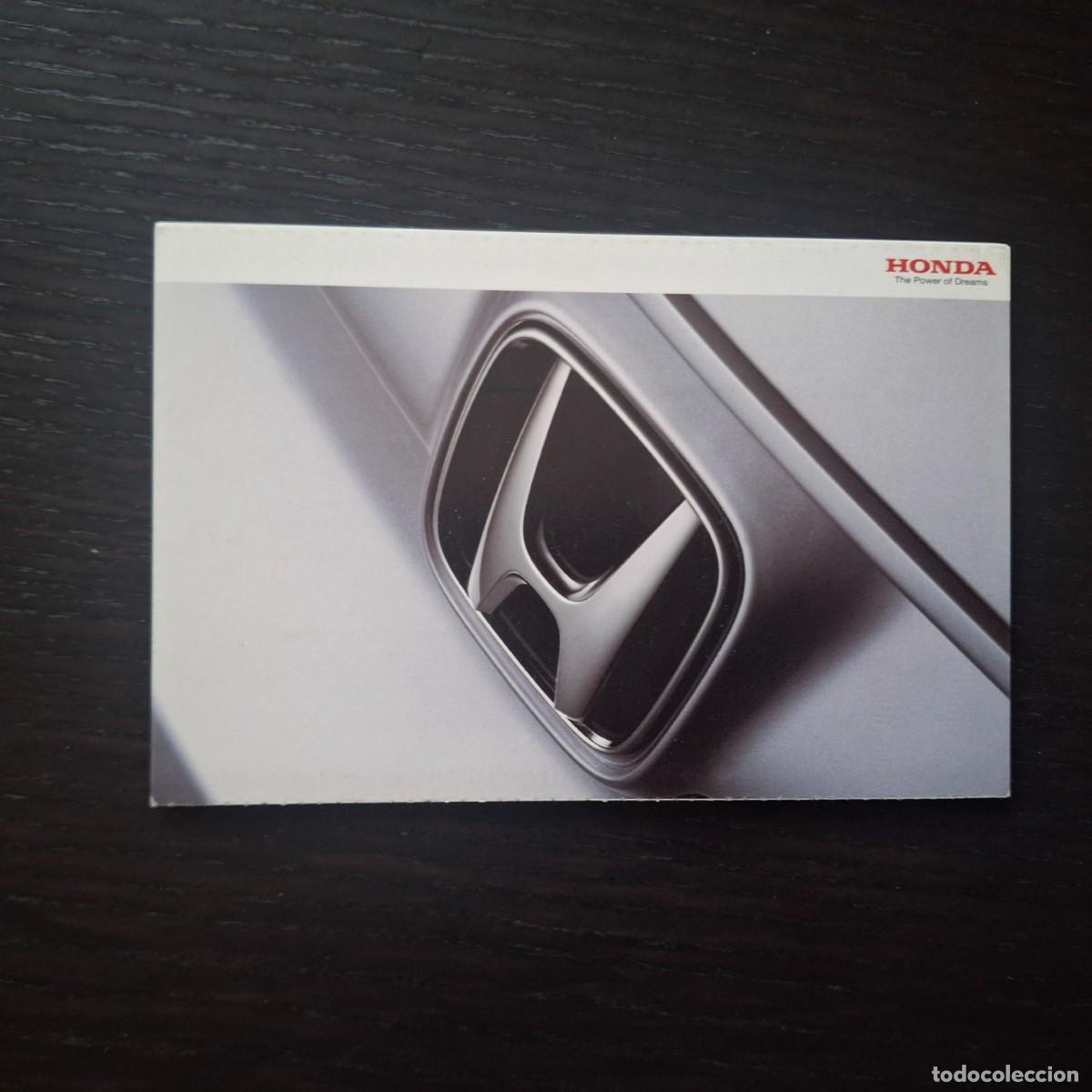 Coches y motocicletas: HONDA - CIVIC S2000 CR-V HR-V ACCORD TYPE R NSX - FOLLETO PUBLICIDAD TIPO TARJETA ACORDEON ESPA&Ntilde;OL
