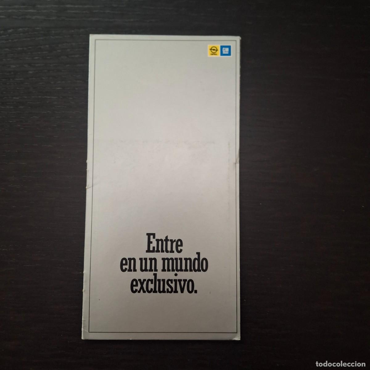Coches y motocicletas: 1984 OPEL MONZA GSE / SENATOR - FOLLETO CATALOGO PUBLICIDAD - ESPA&Ntilde;OL