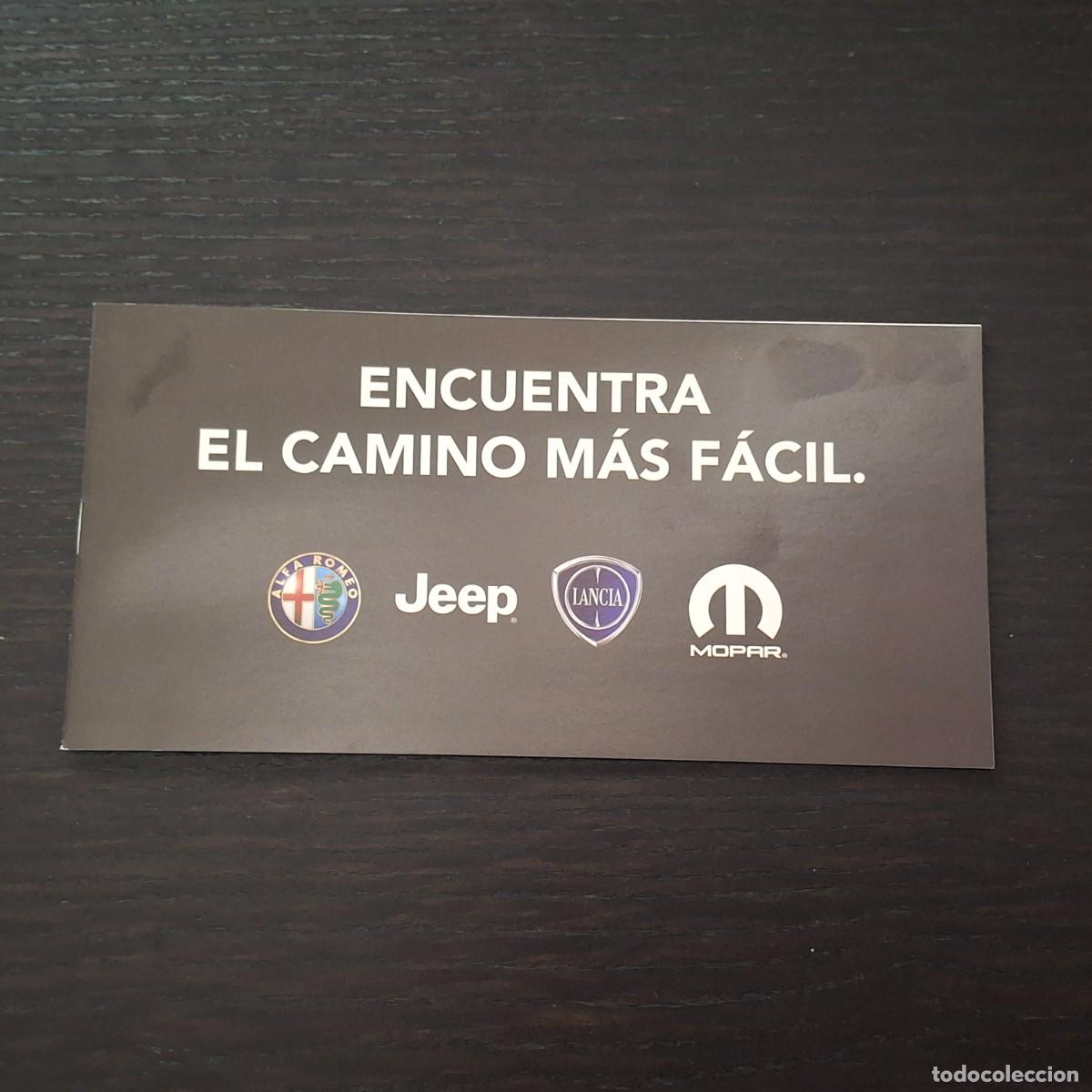 Coches y motocicletas: ALFA ROMEO JEEP LANCIA SALON AUTOMOVIL BARCELONA - FOLLETO PUBLICIDAD 4C YPSILON CHEROKEE MITO