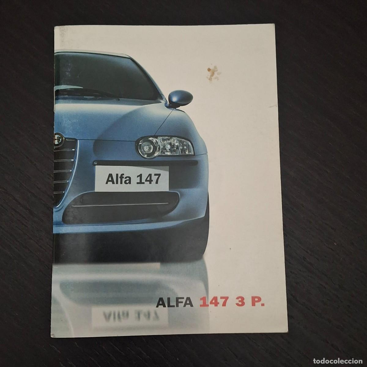 Coches y motocicletas: ALFA ROMEO GAMA - CATALOGO TARIFA PRECIOS - 147 156 SPORTWAGON GTA 166 SPIDER GTV