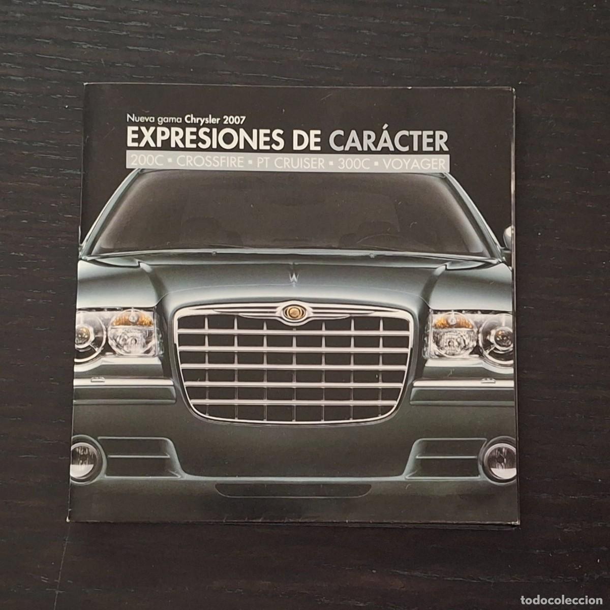 Coches y motocicletas: CHRYSLER GAMA 2007 - 200C CROSSFIRE PT CRUISER 300C VOYAGER - FOLLETO CATALOGO ESPA&Ntilde;OL