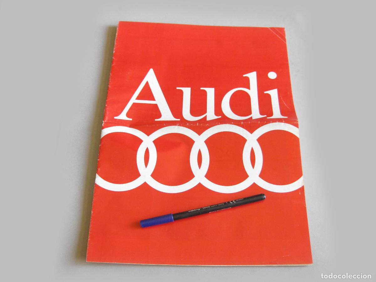 Carros e motociclos: CAT&Aacute;LOGO DE VENTA DE AUTOM&Oacute;VILES AUDI. 1991. V8, COUP&Eacute;, CABRIOLET, 100, 100 AVANT, V8, COUPE S2 Y S4
