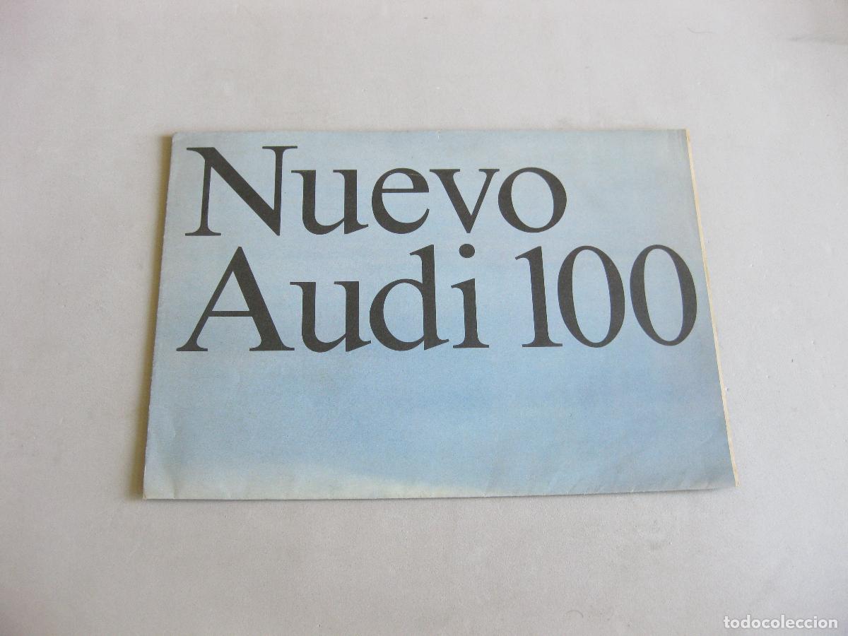 Coches y motocicletas: CAT&Aacute;LOGO DE VENTA DEL AUTOMOVIL AUDI 100. 1990