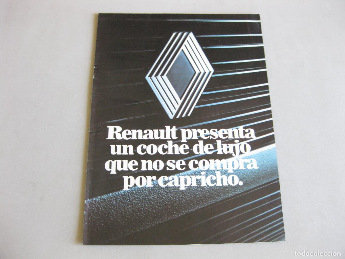 Coches y motocicletas: CAT&Aacute;LOGO PUBLICITARIO DE AUTOM&Oacute;VILES RENAULT 20 GTD, TS Y TX
