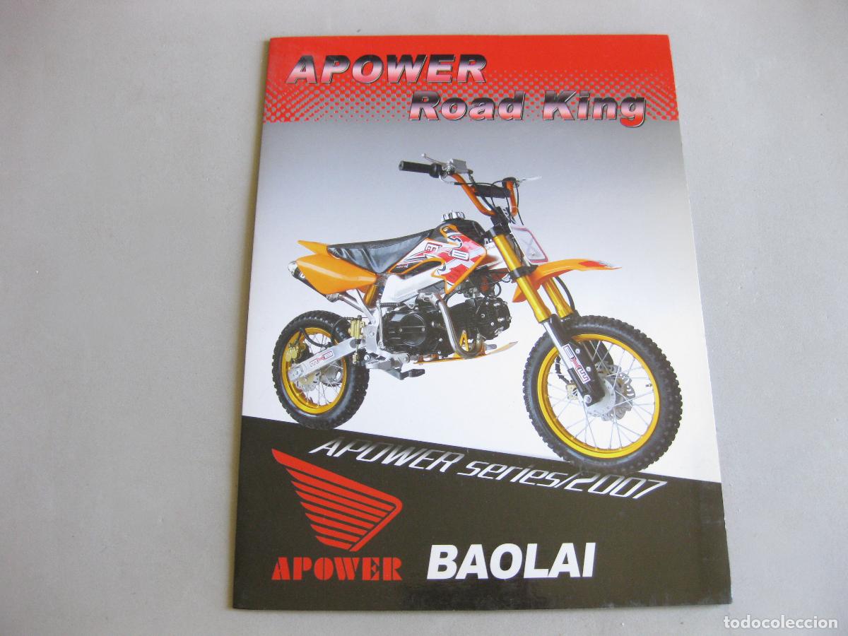 Coches y motocicletas: CAT&Aacute;LOGO CARPETA PUBLICITARIO DE A POWER ROAD KING SERIES 2007. MOTOCICLETAS Y QUAD