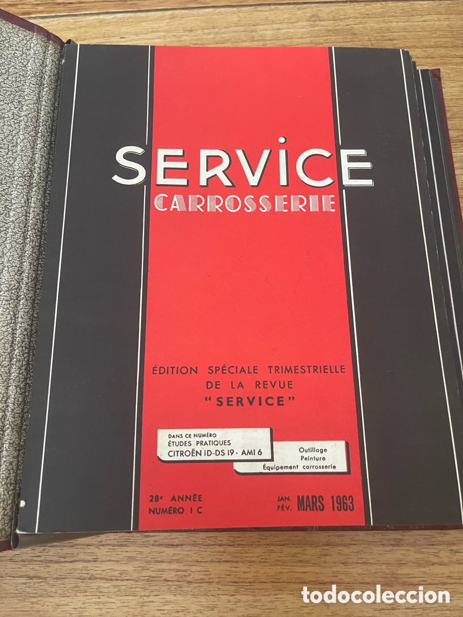 Coches y motocicletas: Service Carrosserie ETAI 1963-64 Archivo Original