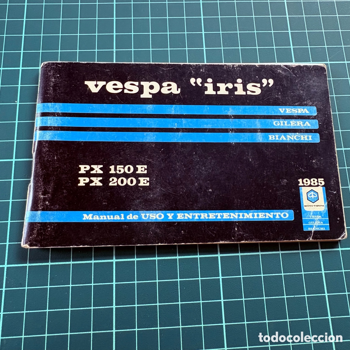 Coches y motocicletas: manual de instrucciones uso y entretenimiento Vespa Iris PX 150 200 e de 1985