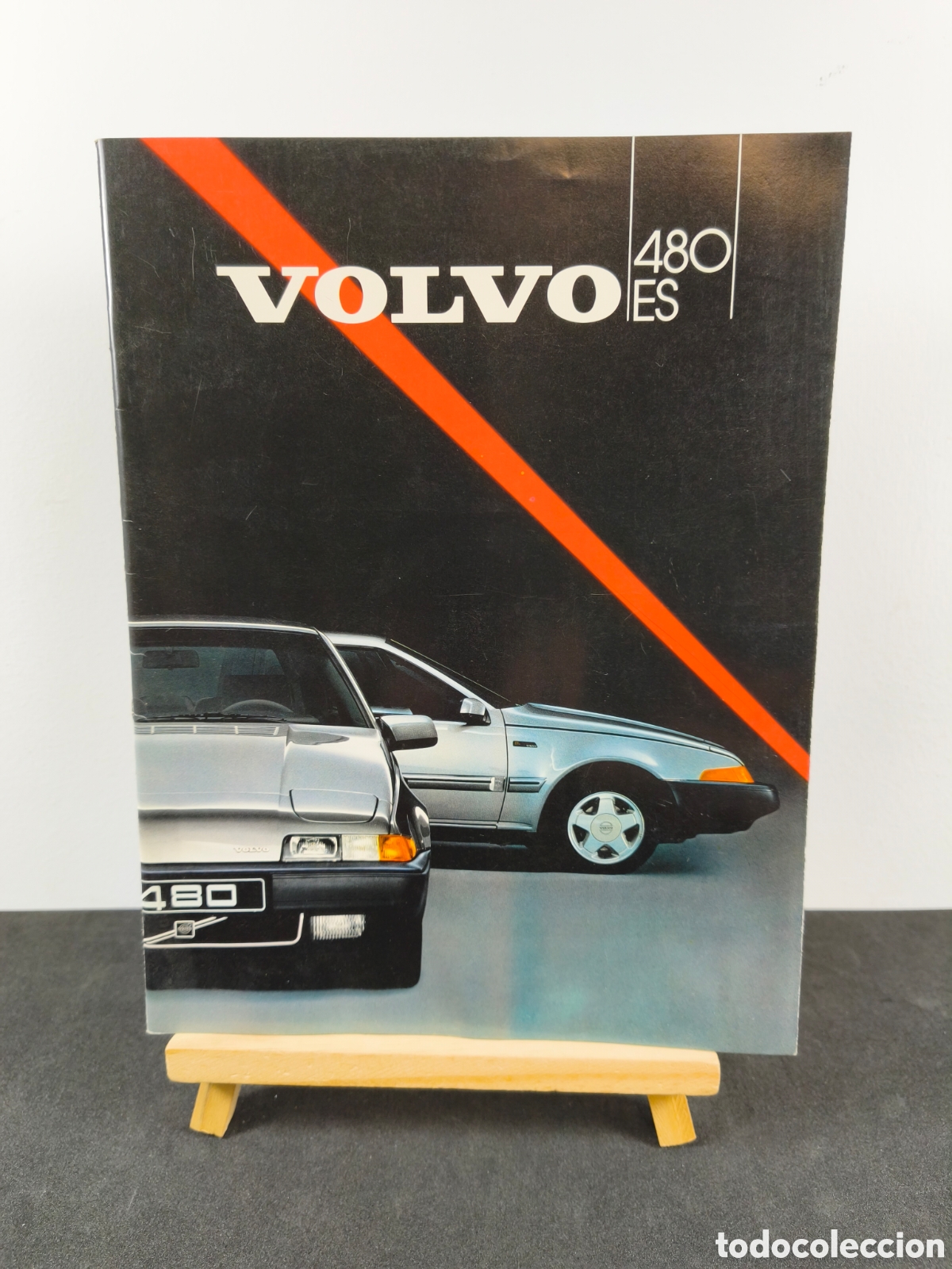 Carros e motociclos: Catalogo Volvo 480 ES a&ntilde;o 1987 en espa&ntilde;ol