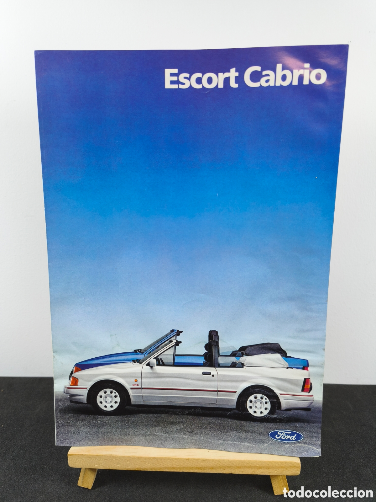 Carros e motociclos: Catalogo Ford Escort cabrio a&ntilde;o 1989 espa&ntilde;ol