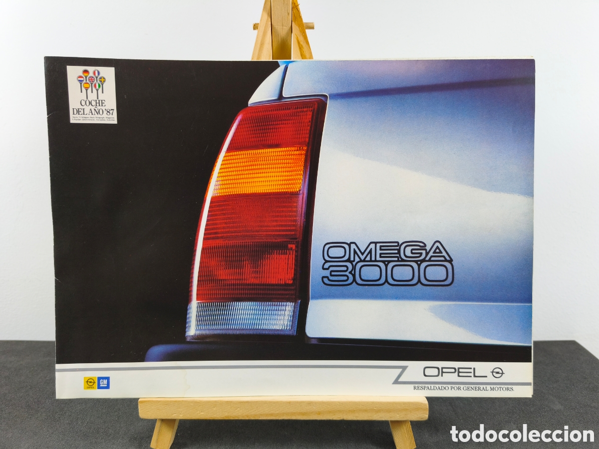 Carros e motociclos: Catalogo Opel Omega 3000 a&ntilde;o 1987 en espa&ntilde;ol