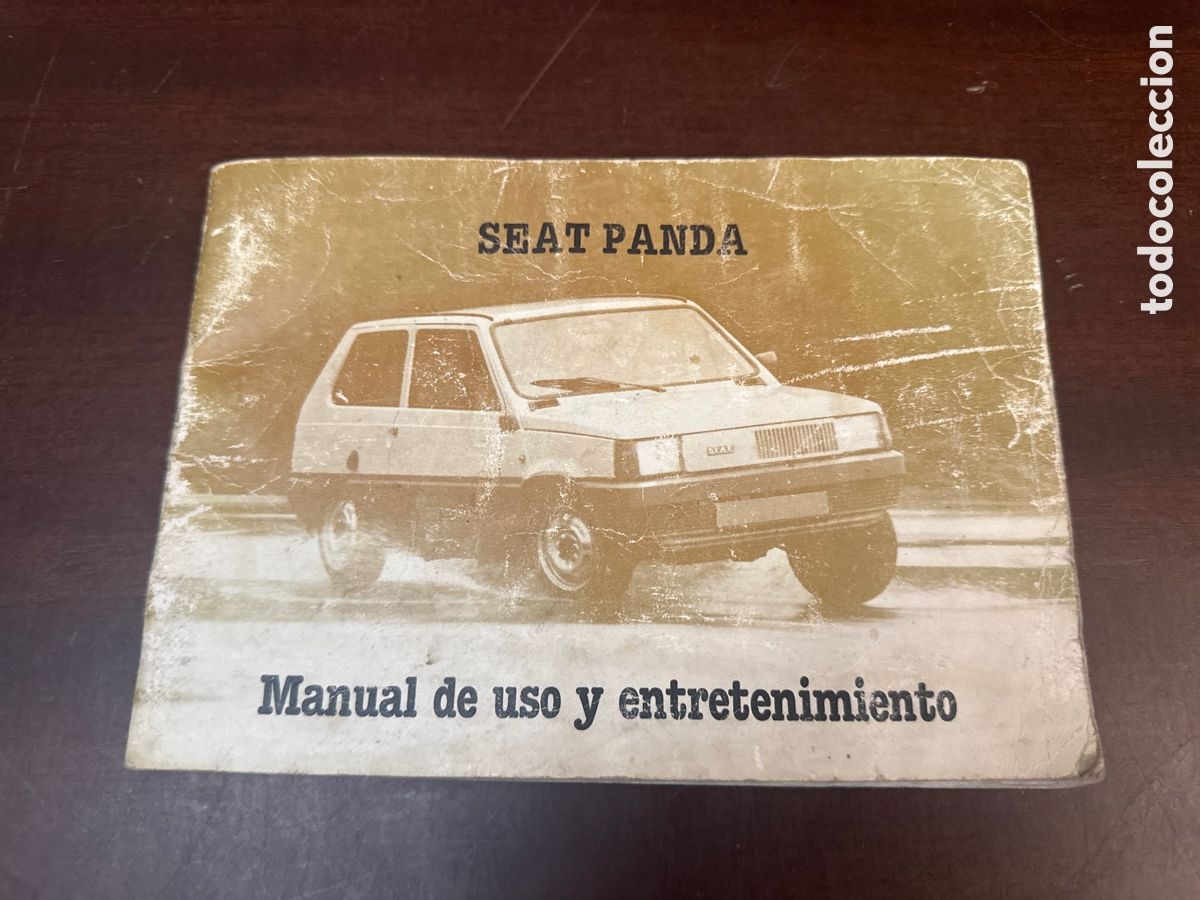 Coches y motocicletas: SEAT PANDA MANUAL USUARIO ORIGINAL - LIBRO USO Y ENTRETENIMIENTO. MAYO 1980
