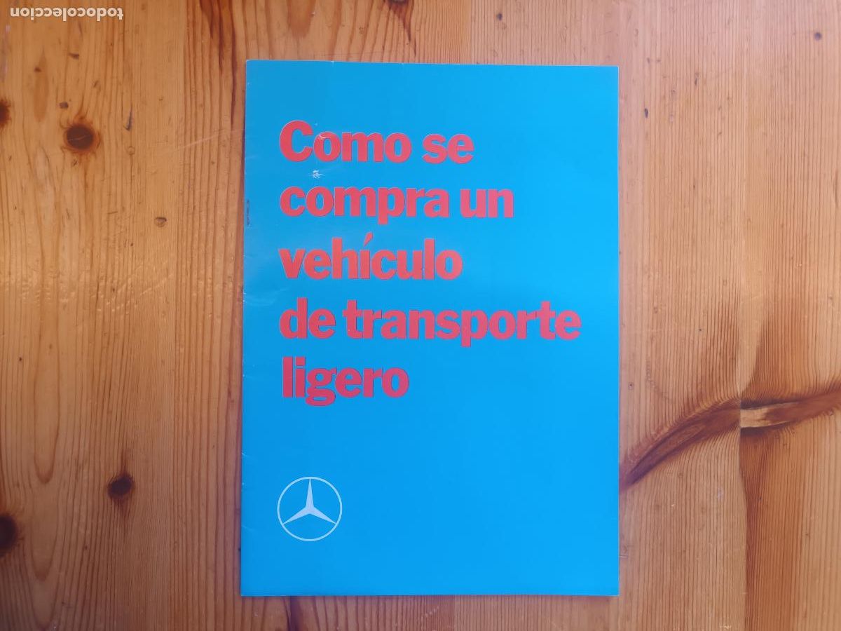 Automobili e Motociclette: CAT&Aacute;LOGO COMBI FURGON MICROBUS MERCEDES BENZ. CISPALSA MADRID BARCELONA. L 319 D . 1969