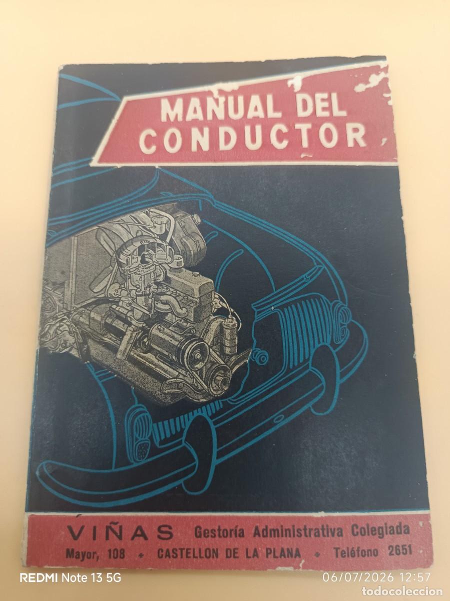 Coches y motocicletas: MANUAL DEL CONDUCTOR, VI&Ntilde;AS GESTORIA