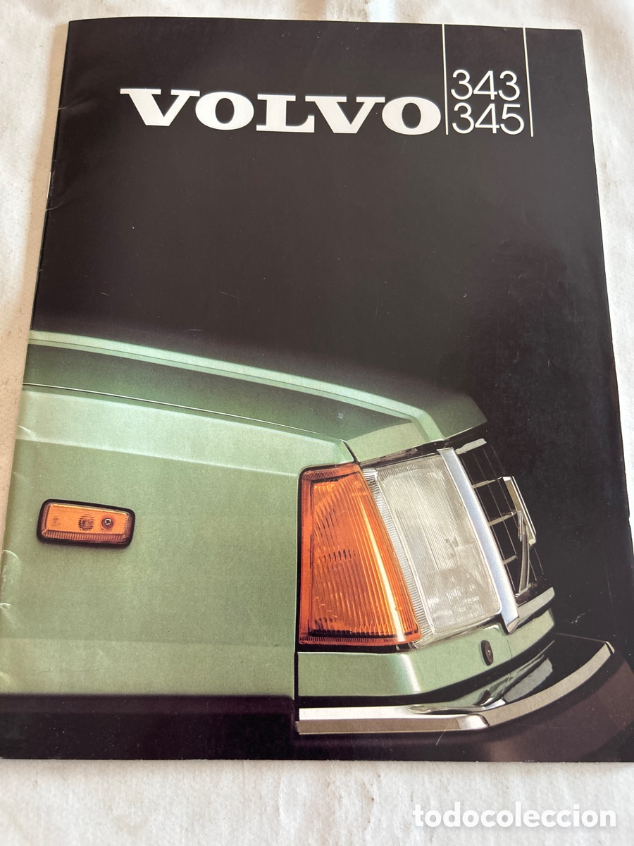 Carros e motociclos: Catalogo publicidad Volvo 343/345.1982