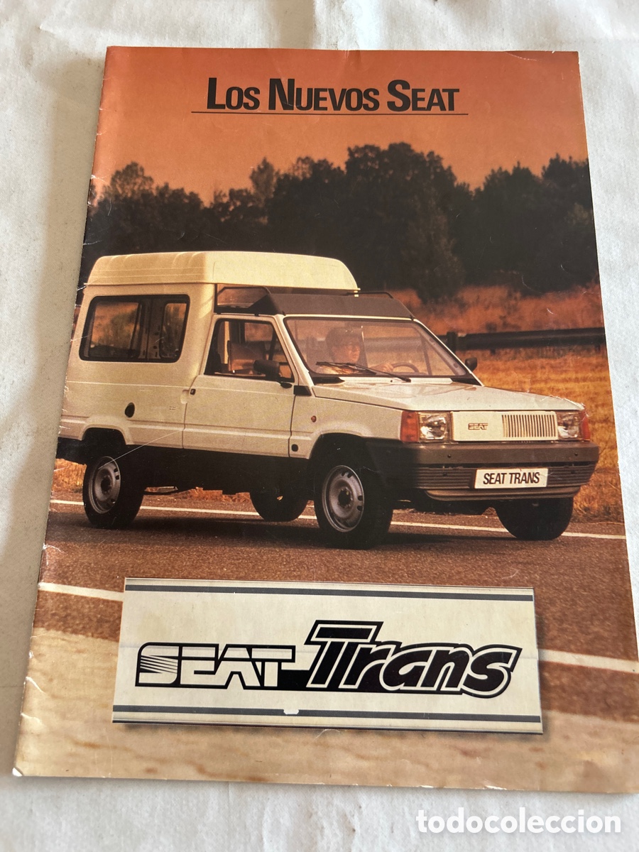 Carros e motociclos: Catalogo publicidad Seat Trans.1982