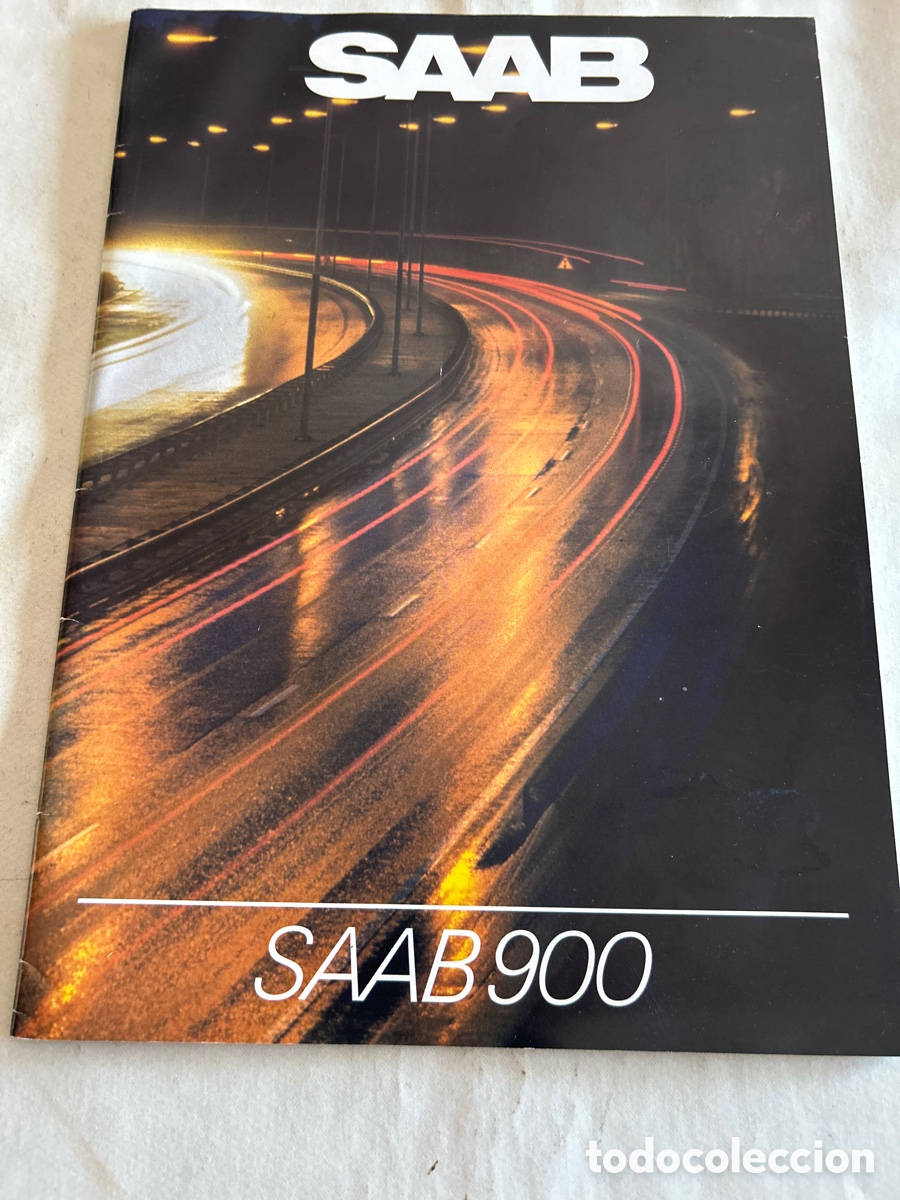 Carros e motociclos: Catalogo publicidad Saab 900.1983