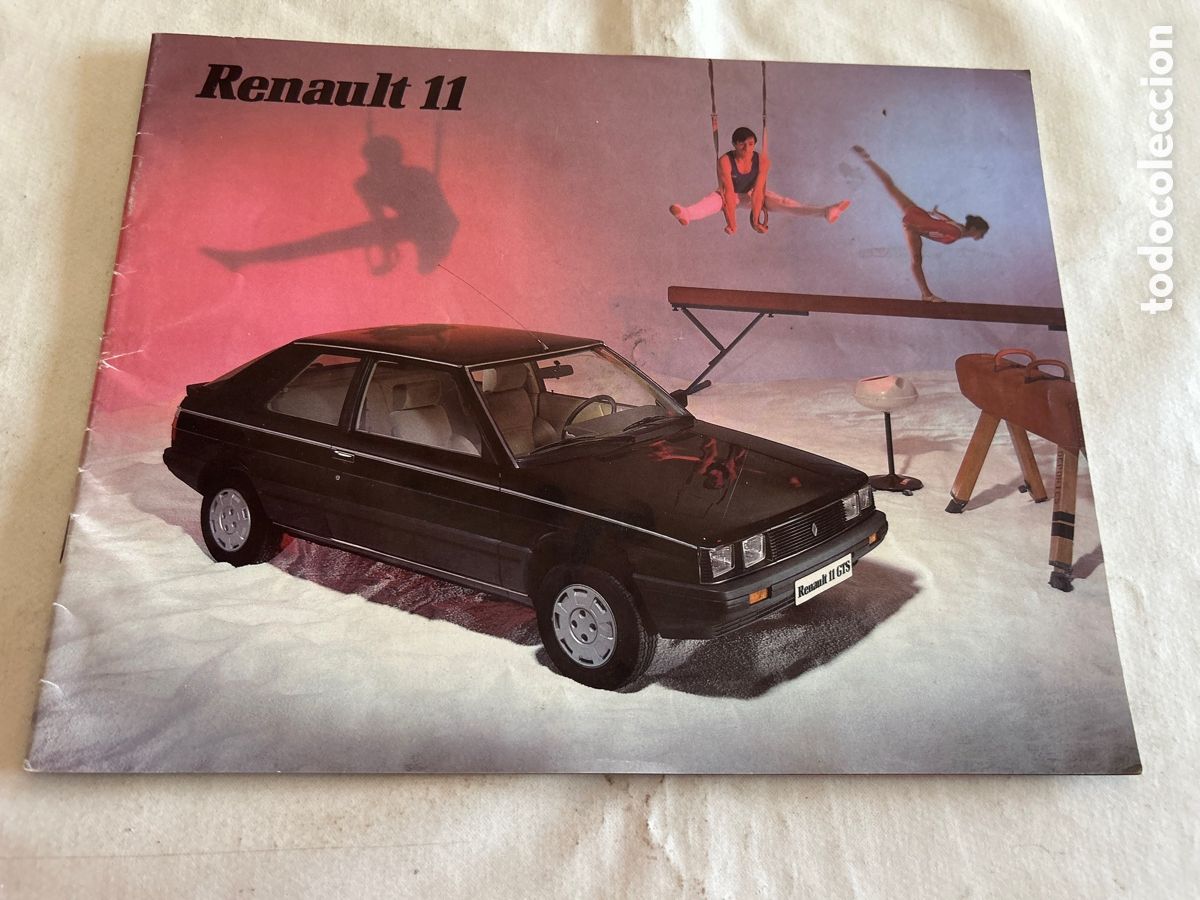 Carros e motociclos: Catalogo publicidad Renault 11. 1984