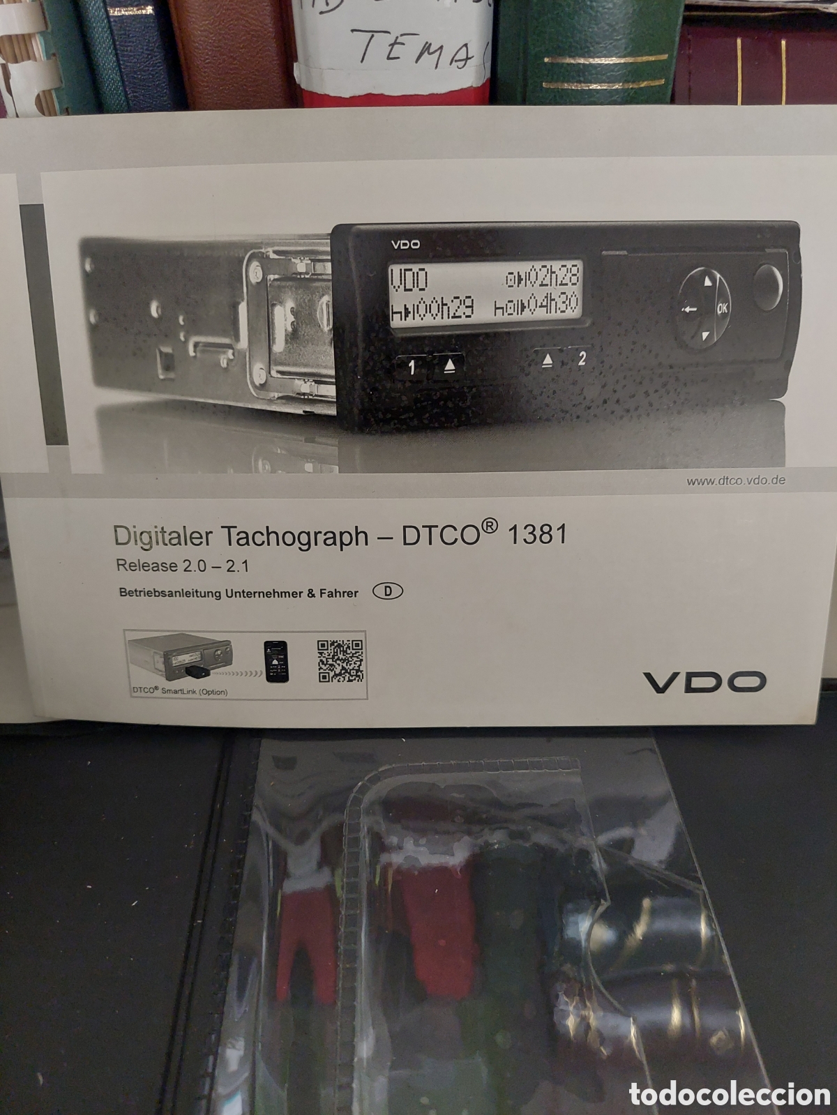Coches y motocicletas: CAT&Aacute;LOGO VDO TACOGRAFO DTCO 1381