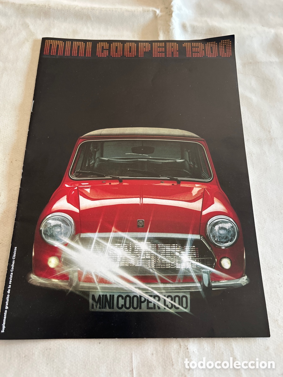 Carros e motociclos: Catalogo publicidad Mini Cooper 1300. 1973