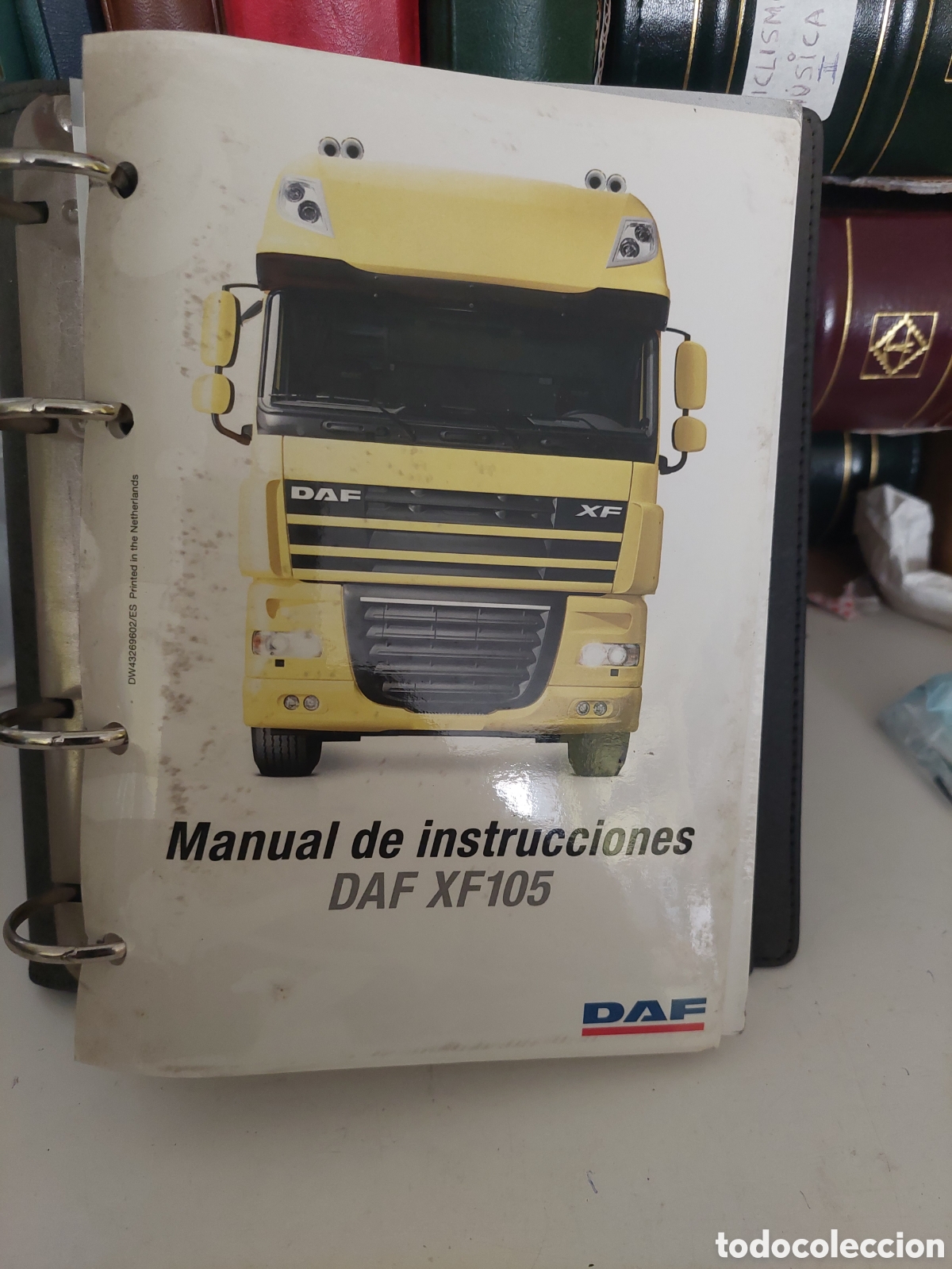 Coches y motocicletas: CAT&Aacute;LOGO DAF CAMIONES DAF XF 105 manual instrucciones