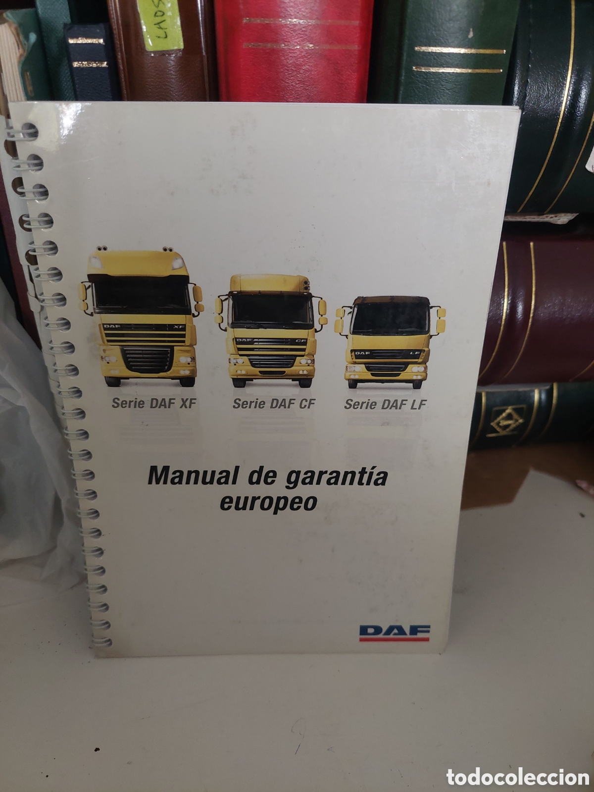 Coches y motocicletas: DAF MANUAL GARATIA EUROPA SERIE DAF XF ,CF,LF