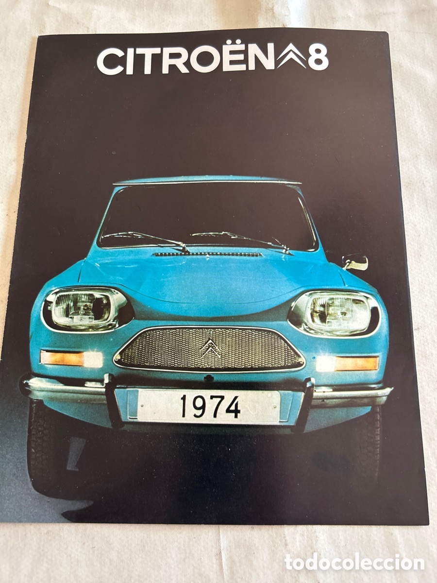 Carros e motociclos: Catalogo publicidad Citro&euml;n 8. 1974