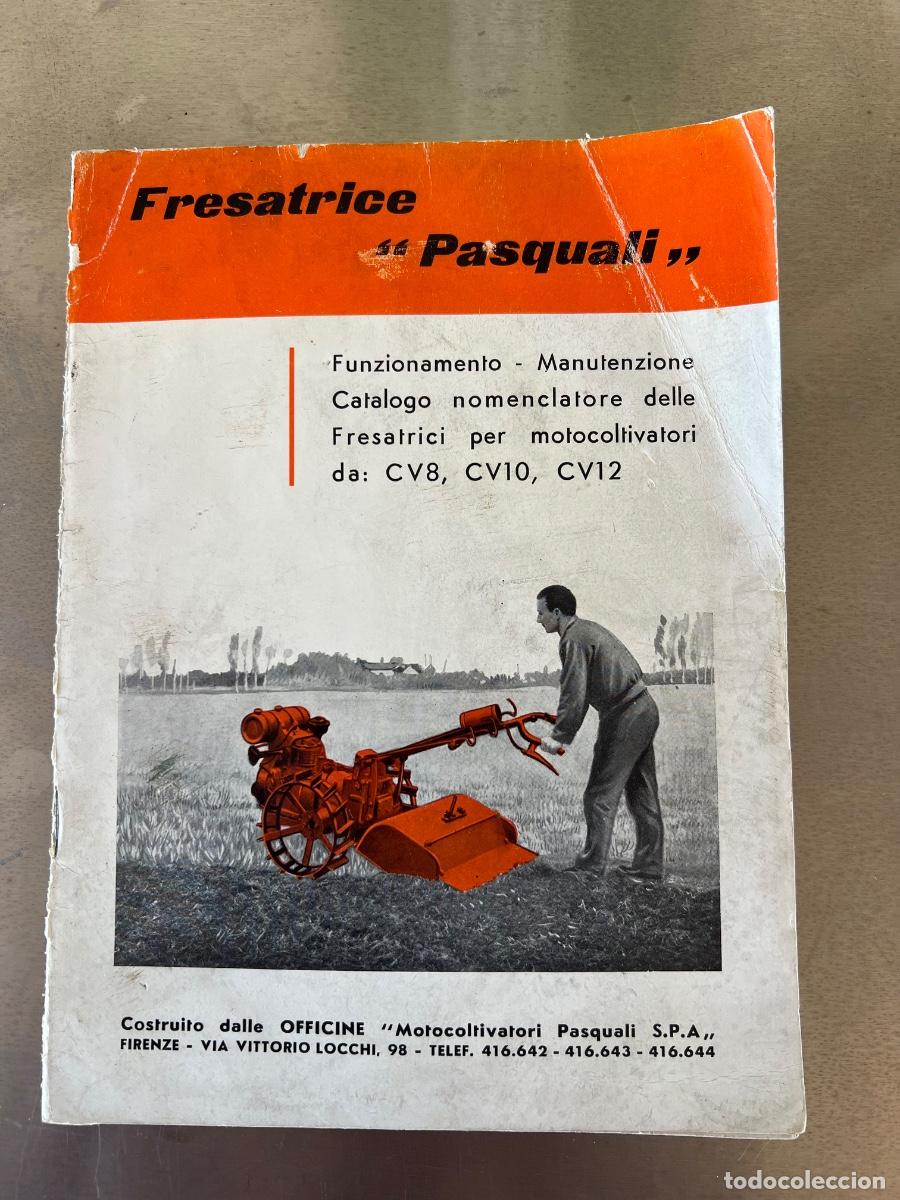 Automobili e Motociclette: CATALOGO PASCUALI FRESATRICE MANTENIMIENTO CV8, CV10 Y CV12