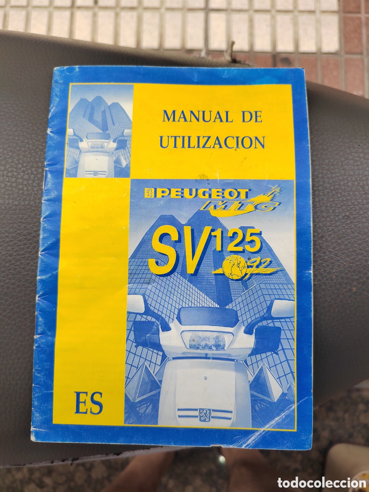 Cars and Motorcycles: Manual de utilizaci&oacute;n Peugeot SV 125
