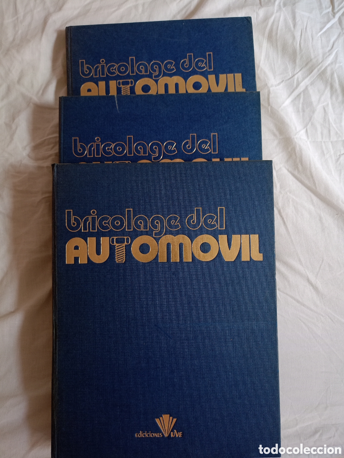 Carros e motociclos: Bricolaje del Autom&oacute;vil 3 Tomos Ediciones Uve 1982