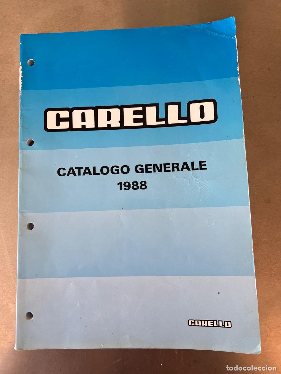 Coches y motocicletas: CARELLO CATALOGO DE 1988