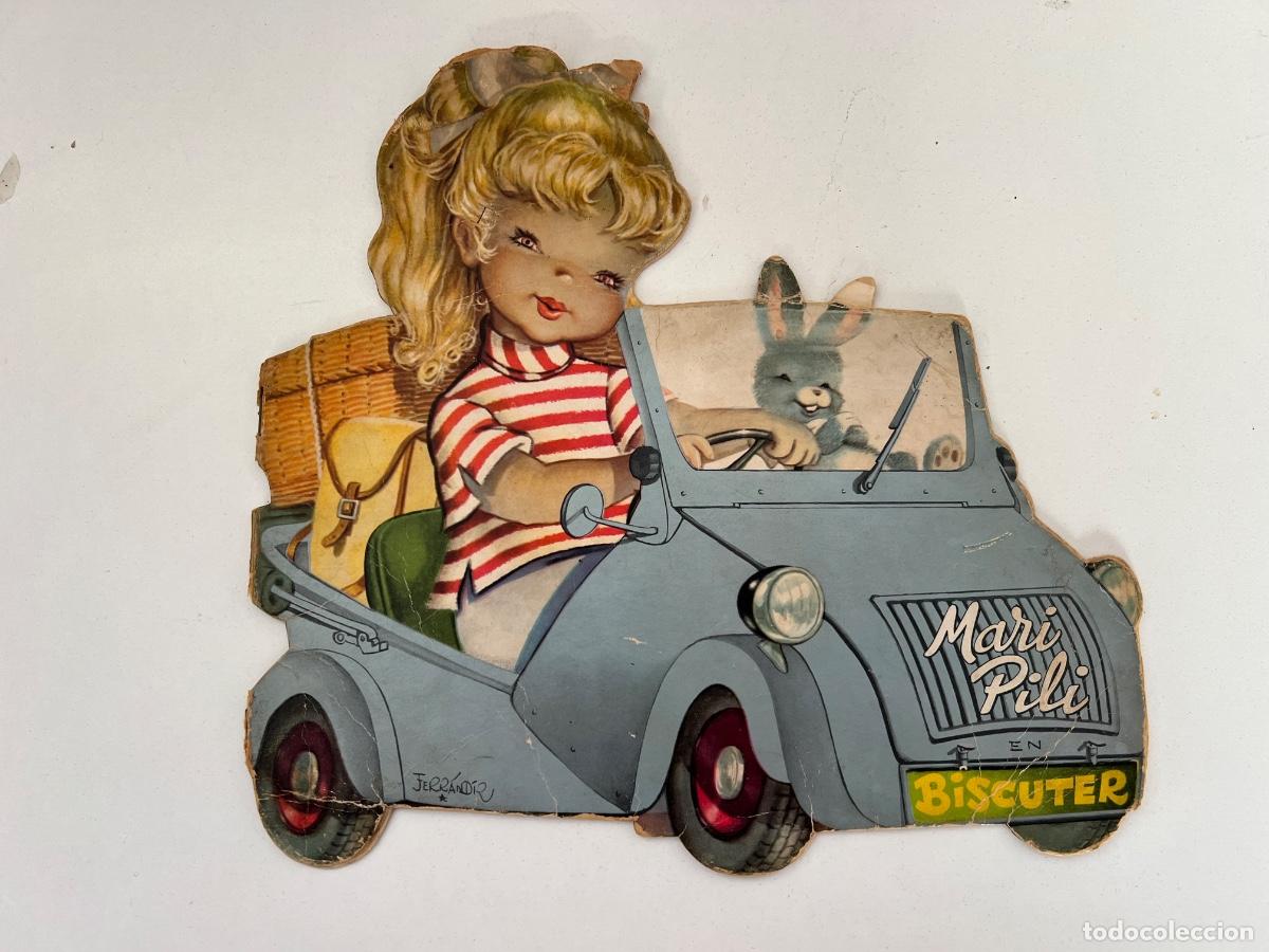 Coches y motocicletas: MARI PILI EN BISCUTER CUENTO FERRANDIZ 9&ordf; EDICION 1971