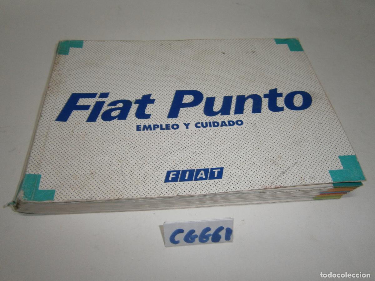 Coches y motocicletas: MANUAL DE USUARIO ORIGINAL FIAT PUNTO 1995-2000
