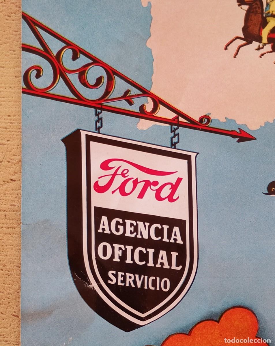 Coches y motocicletas: Cat&aacute;logo de Servio T&eacute;cnico Oficial Ford para Espa&ntilde;a a&ntilde;os 50