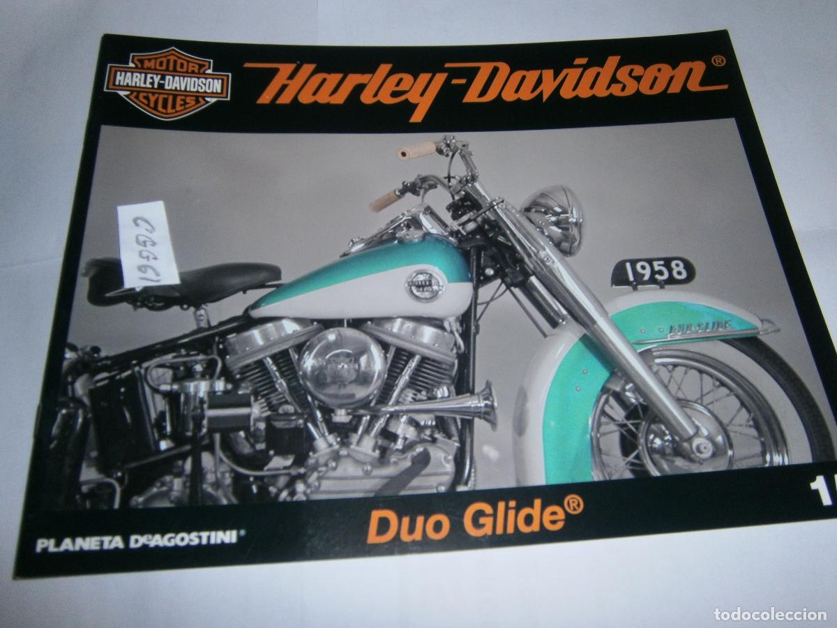 Coches y motocicletas: FASCICULO COLECCIONABLE HARLEY-DAVIDSON DUO GLIDE (1958)