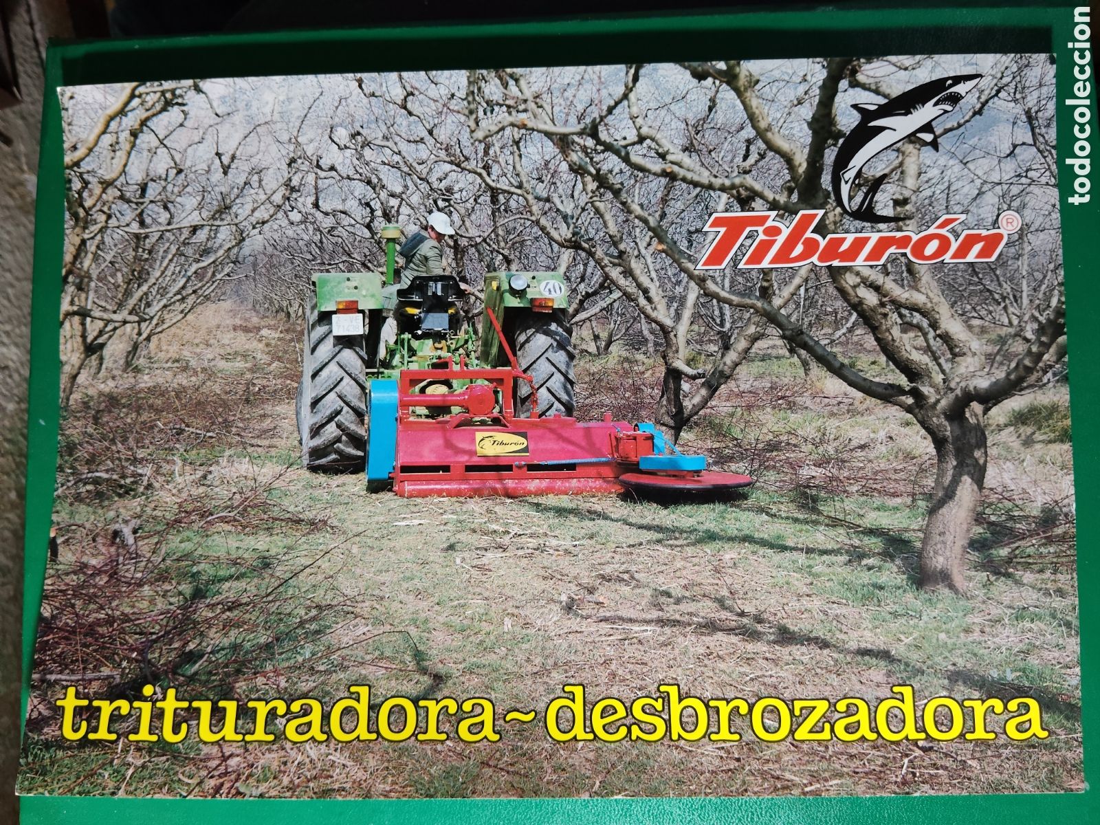Coches y motocicletas: Publicidad tractores trituradoras desbrozadora