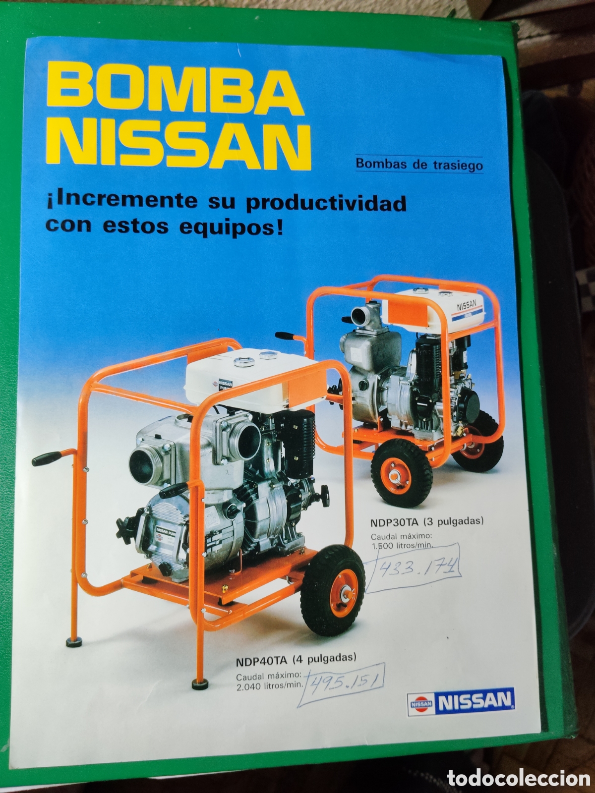 Coches y motocicletas: Bombas Nissan publicidad