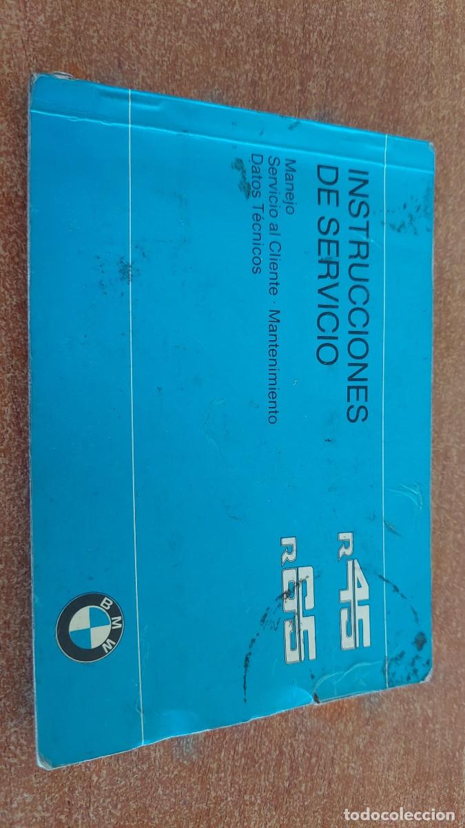 Coches y motocicletas: Instrucciones Moto BMW R45 y R65