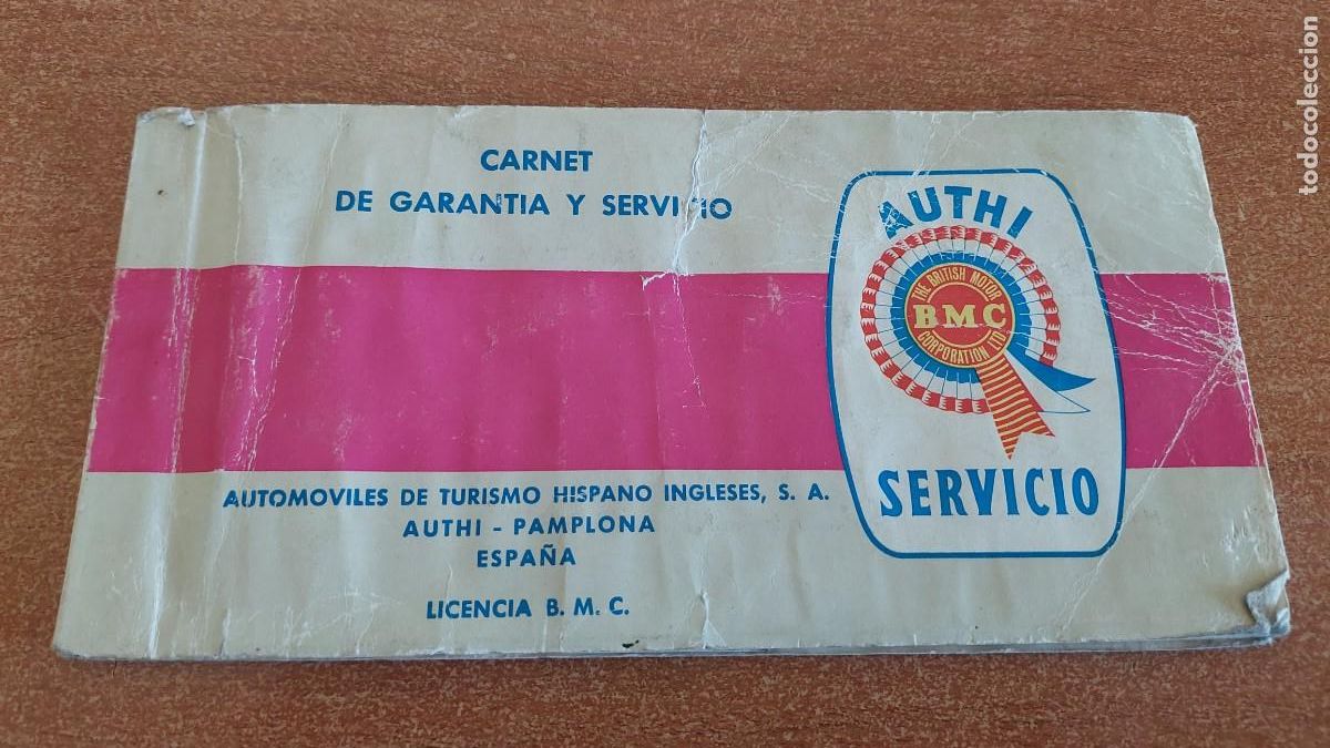 Coches y motocicletas: Carnet garant&iacute;a y servicio BMC Authi