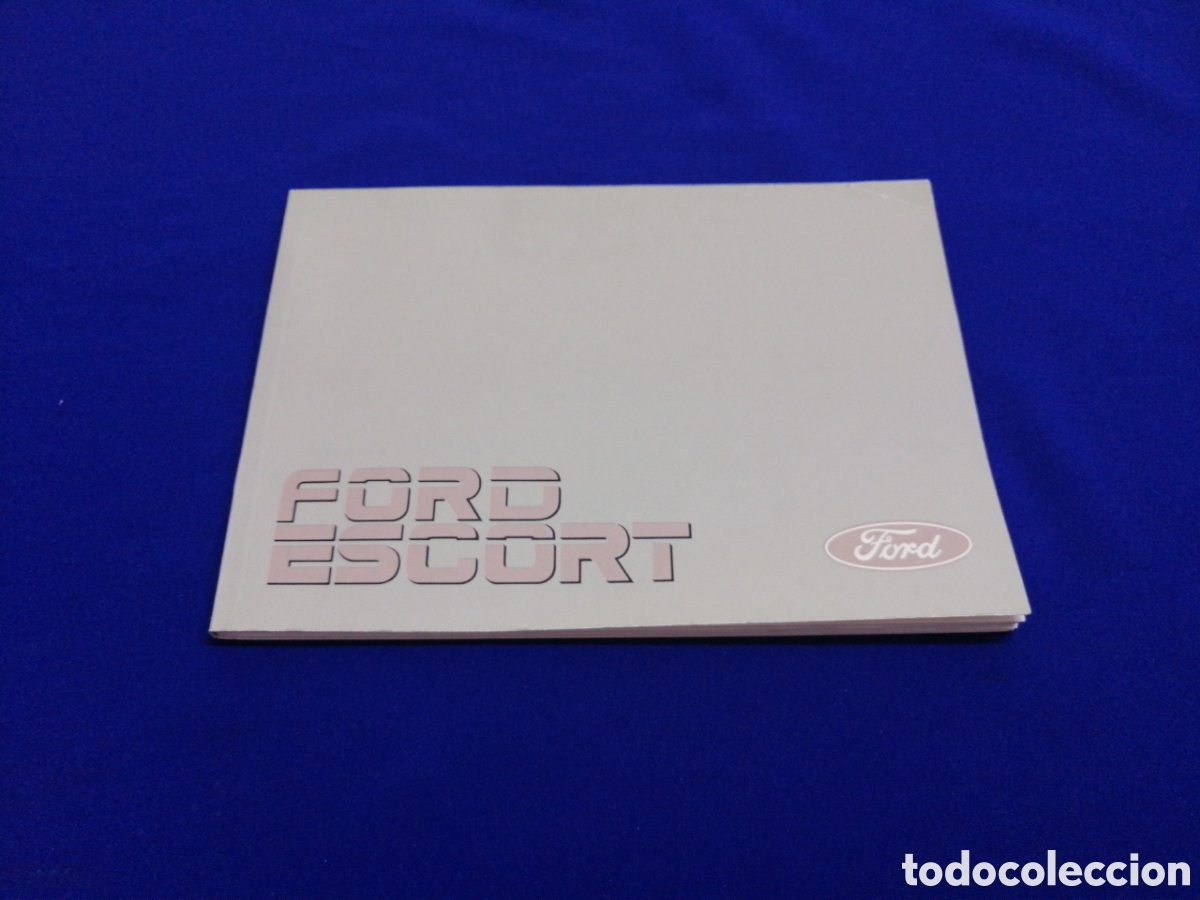 Coches y motocicletas: FORD ESCORT - 1987 MANUAL DEL PROPIETARIO