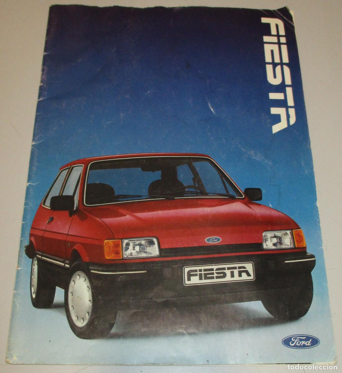 Coches y motocicletas: Cat&aacute;logo publicitario FORD FIESTA 1986