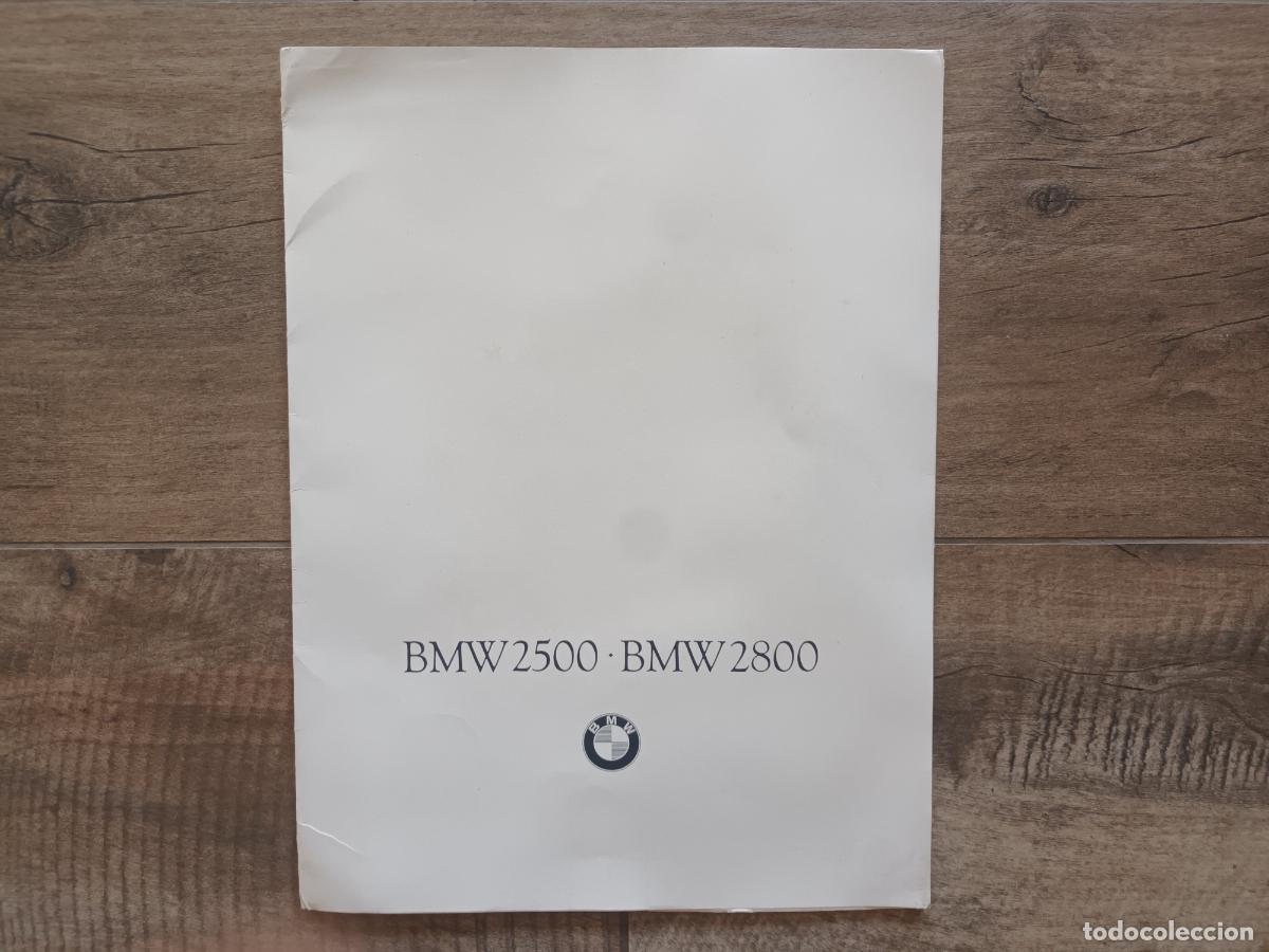 Coches y motocicletas: CAT&Aacute;LOGO COCHE AUTO BMW 2500 Y 2800