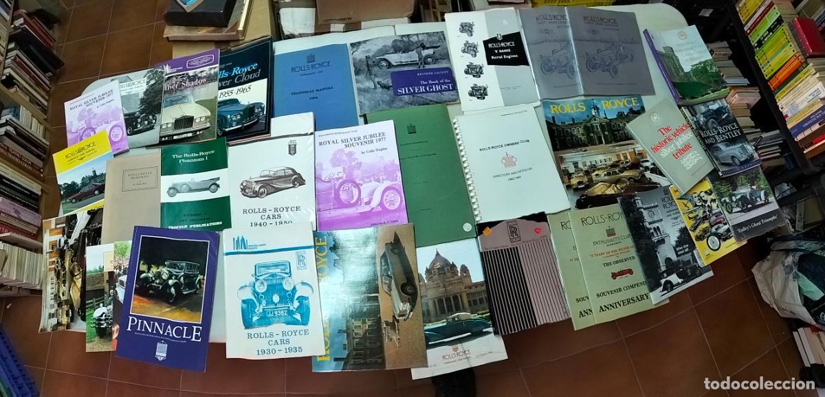 Coches y motocicletas: Rolls Royce. Automoviles. Lotazo de Documentaci&oacute;n Oficial y de Coleccionistas. Ver Fotos. L55
