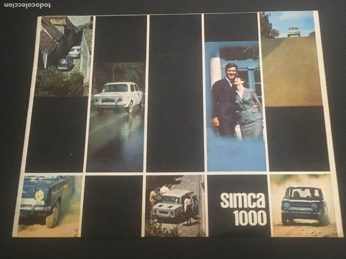 Coches y motocicletas: simca 1000 barreiros catalogo original antiguo