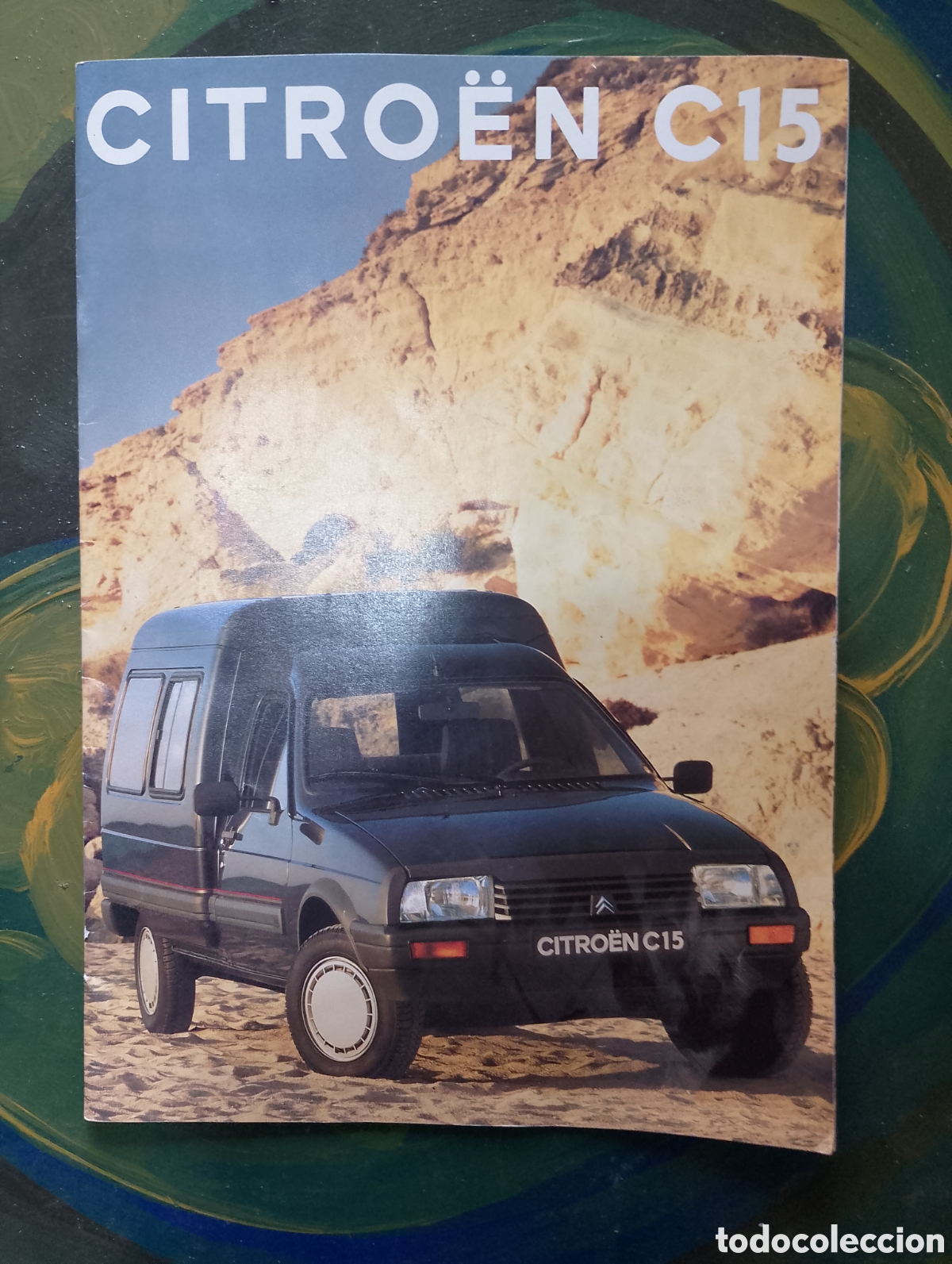 Coches y motocicletas: cat&aacute;logo publicitario original del veh&iacute;culo comercial Citro&euml;n C15