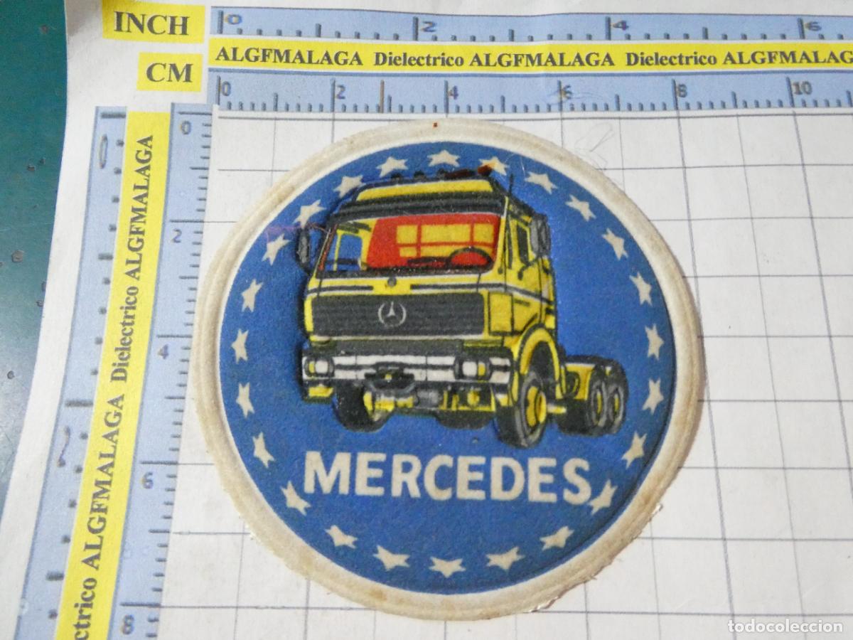 Coches y motocicletas: PARCHE DE TELA. COCHES MOTOS. CAMIONES CAMI&Oacute;N MERCEDES TRUCKS CAMIONEROS