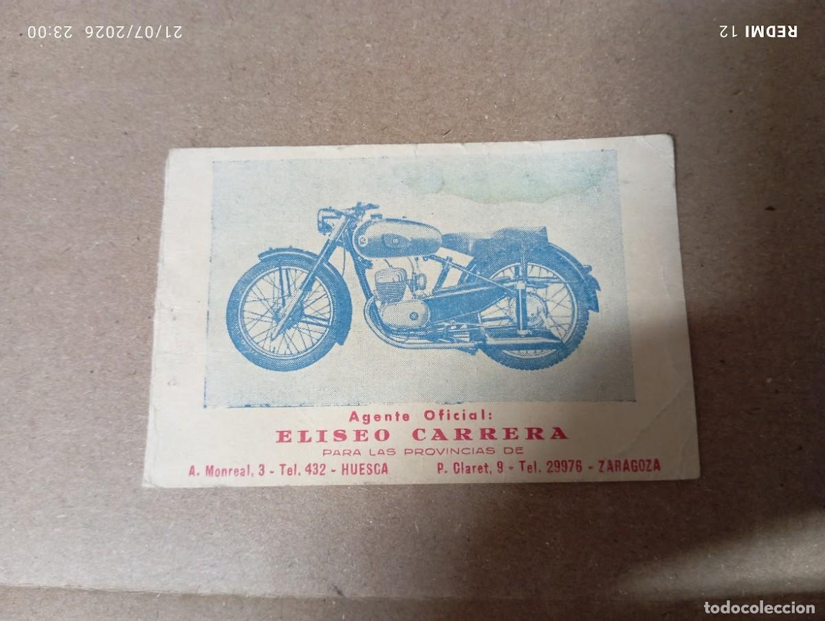 Carros e motociclos: AGENTE OFICIAL ELISEO CARRERA / HUESCA -ZARAGOZA / MONTESA BRIO 81